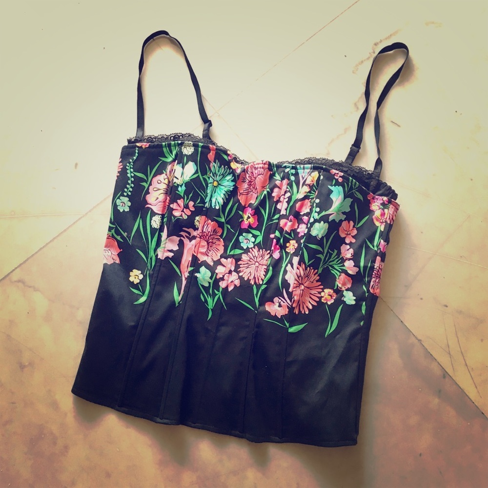 Flower corset
